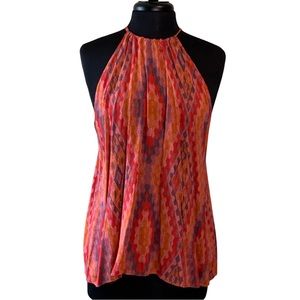 Allison Joy Multicolor Halter Blouse
